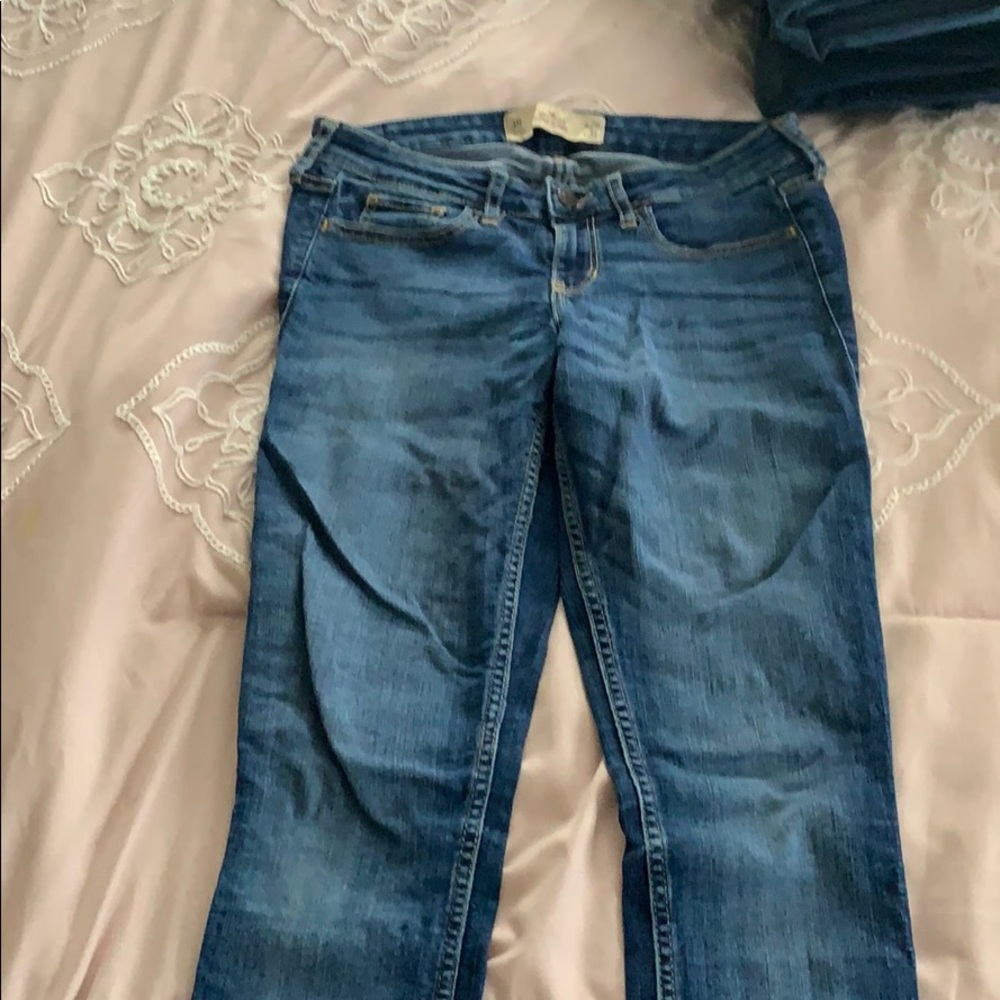 Blue hollister jeans